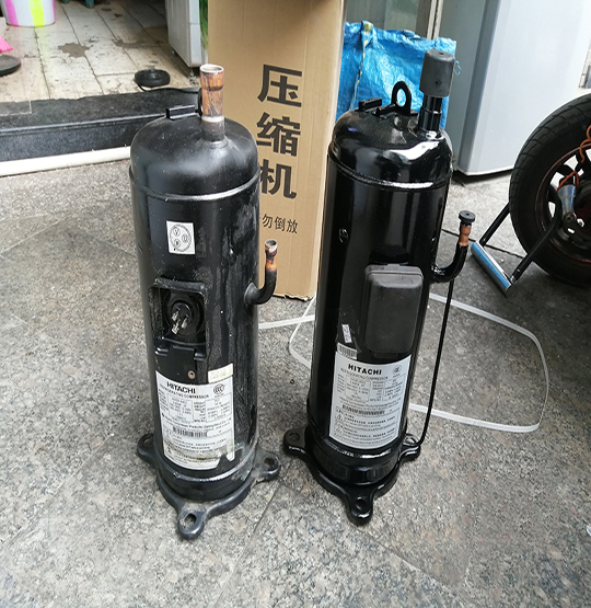 东阿中央空调压缩机的更换维修